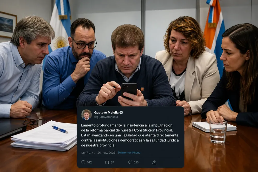 melella enojado derrota legislativa