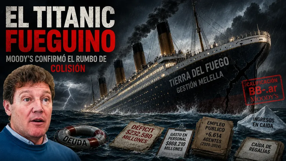 titanic fueguino gestion gustavo melella